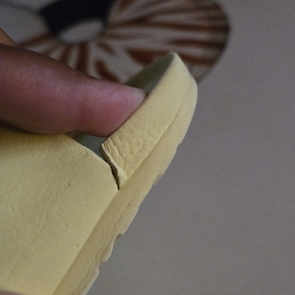 Birkenstock Arizona Essentials Yellow EVA Sandal Size 9 - Picture 12 of 14